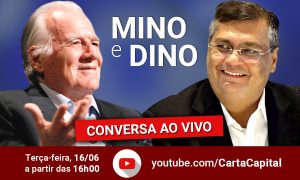 Mino Carta conversa com Flávio Dino nesta terça-feira, às 16h