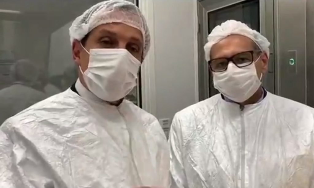 Doria anuncia produção de vacina contra coronavírus