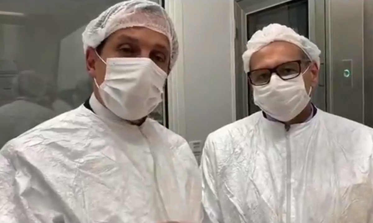 Doria anuncia produção de vacina contra coronavírus
