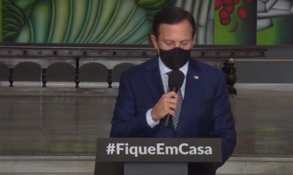 Doria quer que manifestações pró e contra Bolsonaro aconteçam em dias diferentes