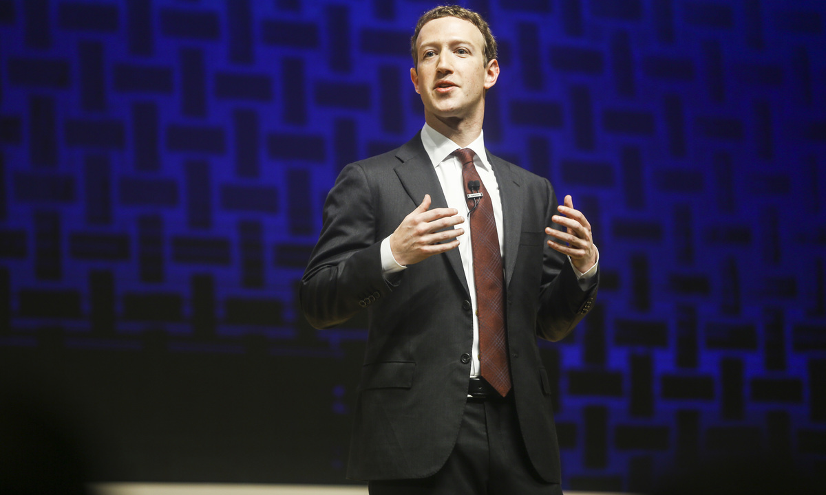 O criador do Facebook, Mark Zuckerberg. Foto: APEC Peru 2016 