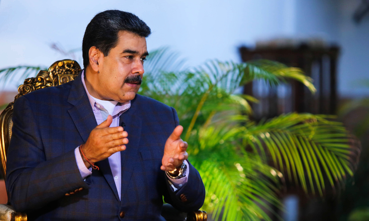 Presidente venezuelano Nicolás Maduro. Foto: AFP.  