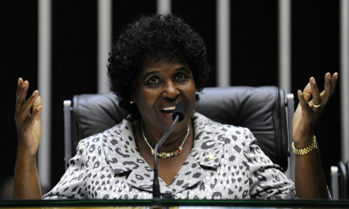 Deputada federal Benedita da Silva (PT/RJ). Foto: Câmara dos Deputados.  