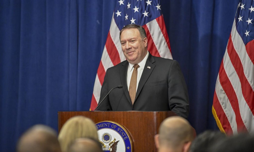 “Nossa missão é assegurar que a Venezuela tenha uma democracia”, diz Pompeo