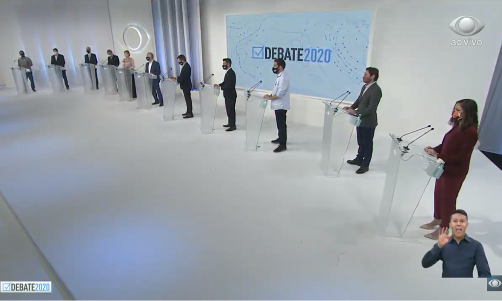 Veja como foi o 1º debate com candidatos à Prefeitura de SP