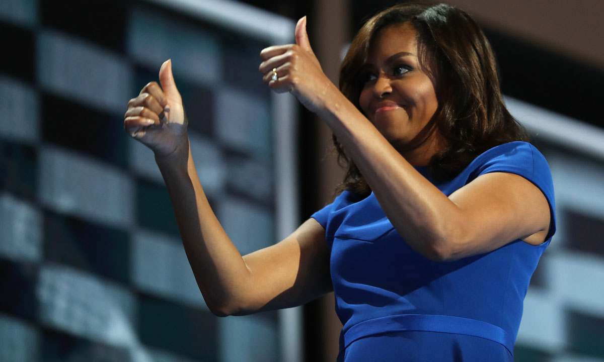 Michelle Obama chama Trump de “racista”