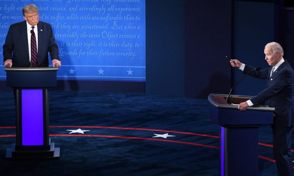 Trump, Biden e um filme: não foi o pior debate, mas o pior presidente