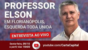 Professor Elson fala sobre candidatura e frente de esquerda em Florianópolis