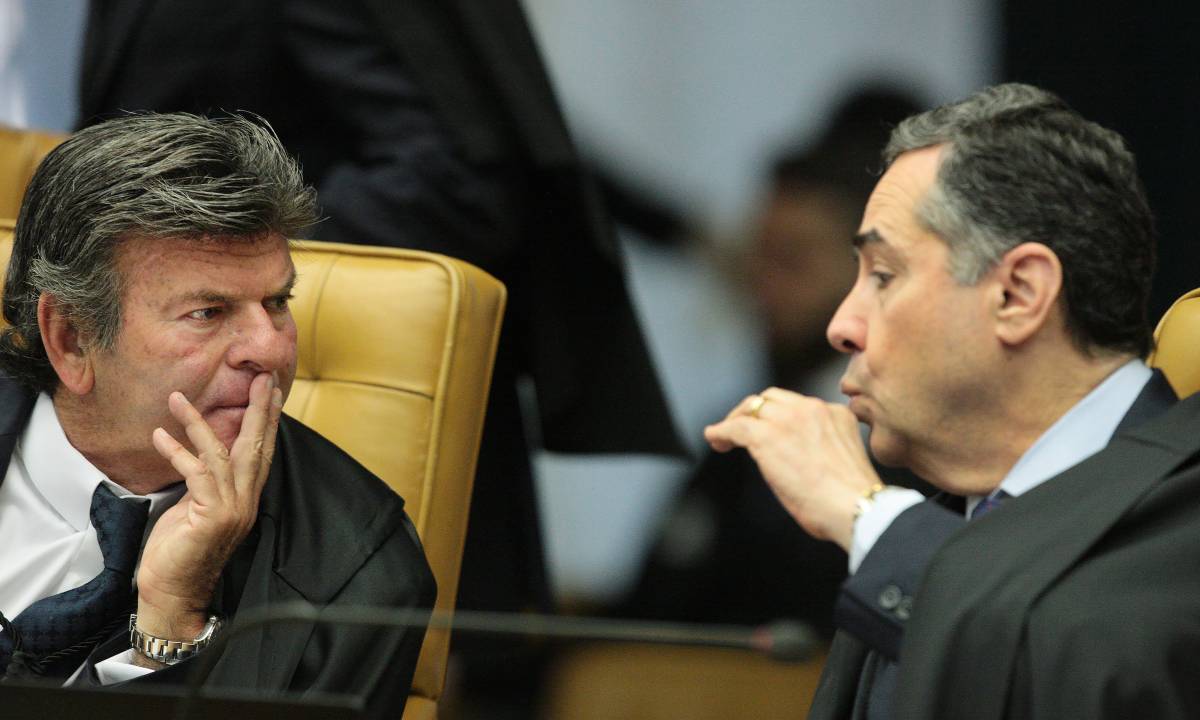 Luiz Fux e Roberto Barroso