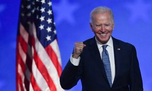 'Não descansarei até que cada voto seja contado', reage Biden