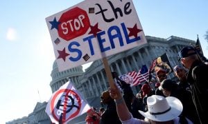 Manifestação pró-Trump exige ‘mais quatro anos’ para o presidente