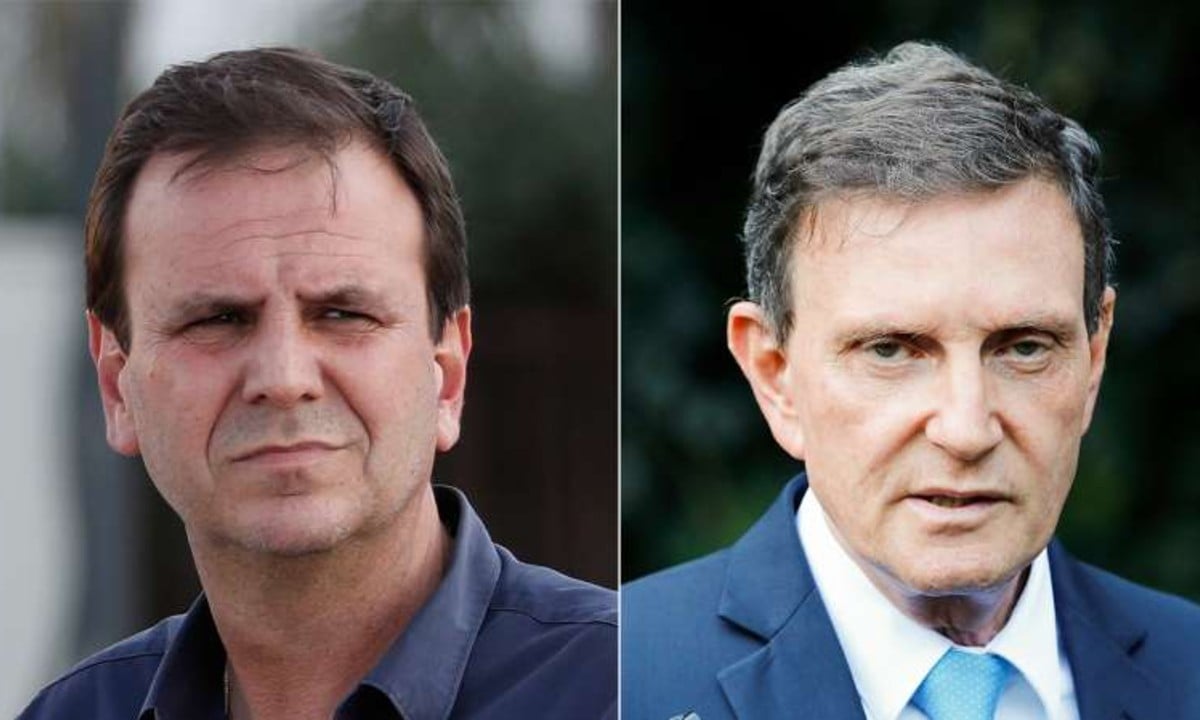 Paes e Crivella vão em busca de 3,3 milhões de eleitores no Rio