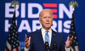 ‘Não temos dúvida de que seremos declarados vencedores’, afirma Biden