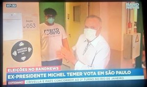 Temer vota em São Paulo