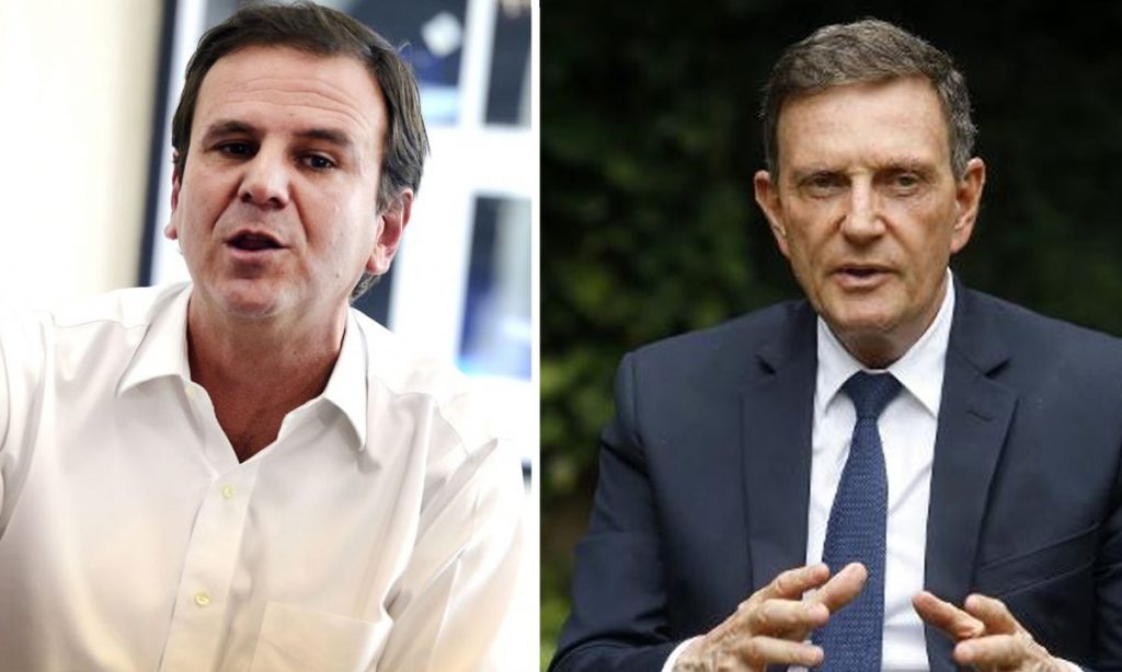 Ibope no Rio: Paes lidera com 41% dos votos válidos, contra 16% de Crivella. Benedita é terceira