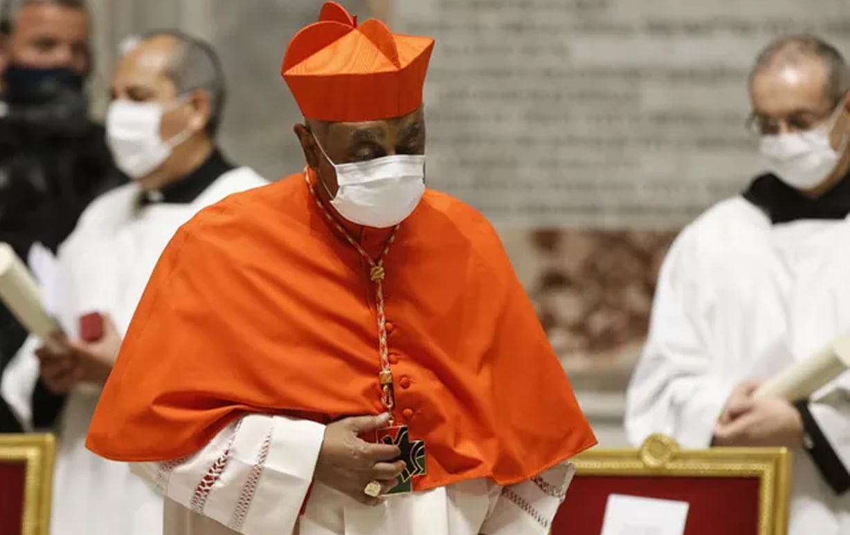 O arcebispo de Washington, Wilton Gregory. Foto: Fabio Frustaci/AFP 