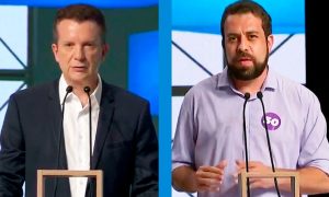 Em debate, Boulos aponta 'fake news' de Russomanno e Covas foge de ataques