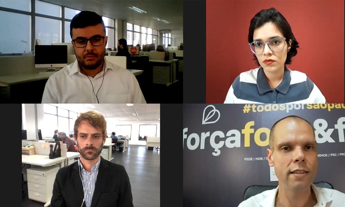 O candidato a prefeito sou eu, diz Covas sobre questionamentos a vice