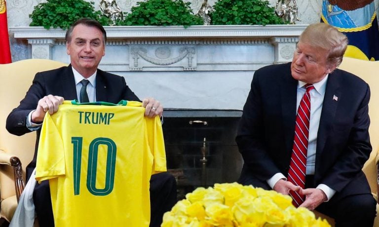 Bolsonaro e Trump