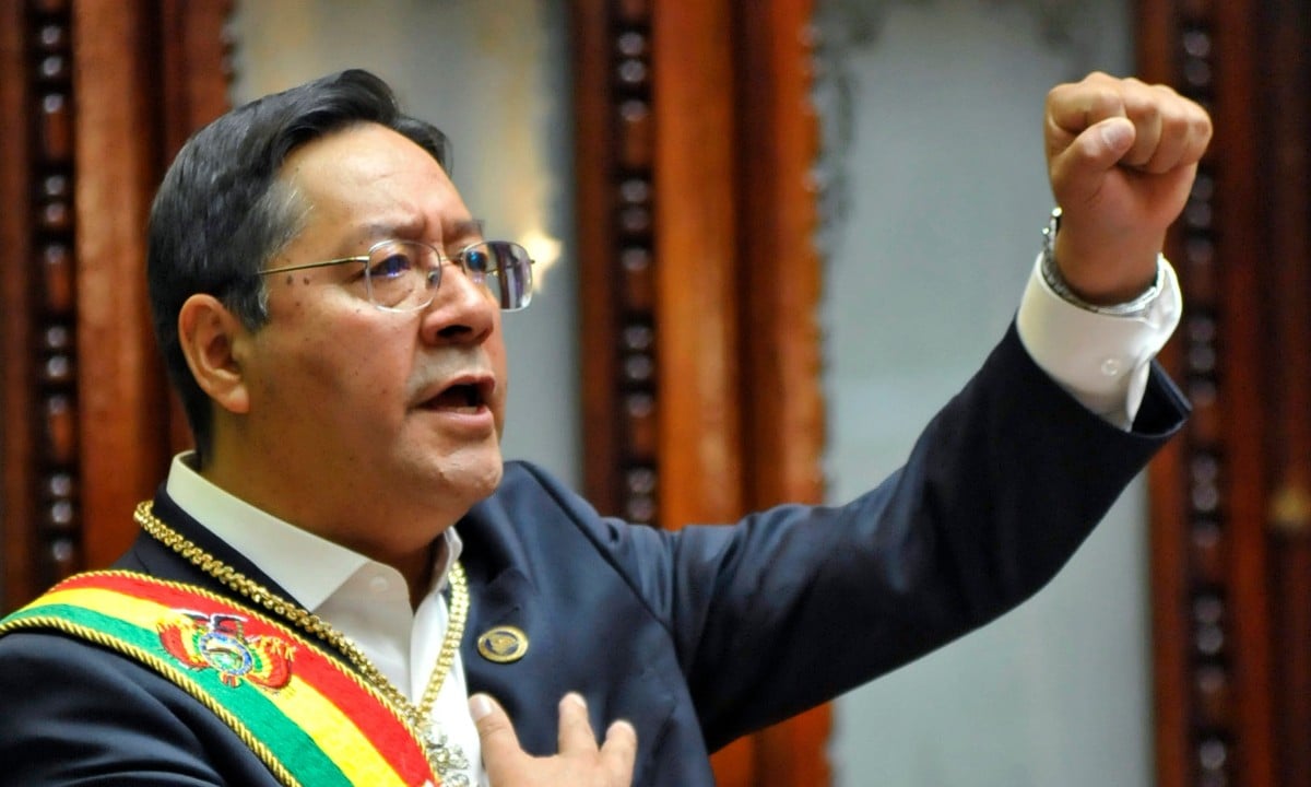 O presidente boliviano Luis Arce (Foto: FREDDY ZARCO / ABI / AFP) O presidente boliviano Luis Arce (Foto: FREDDY ZARCO / ABI / AFP)