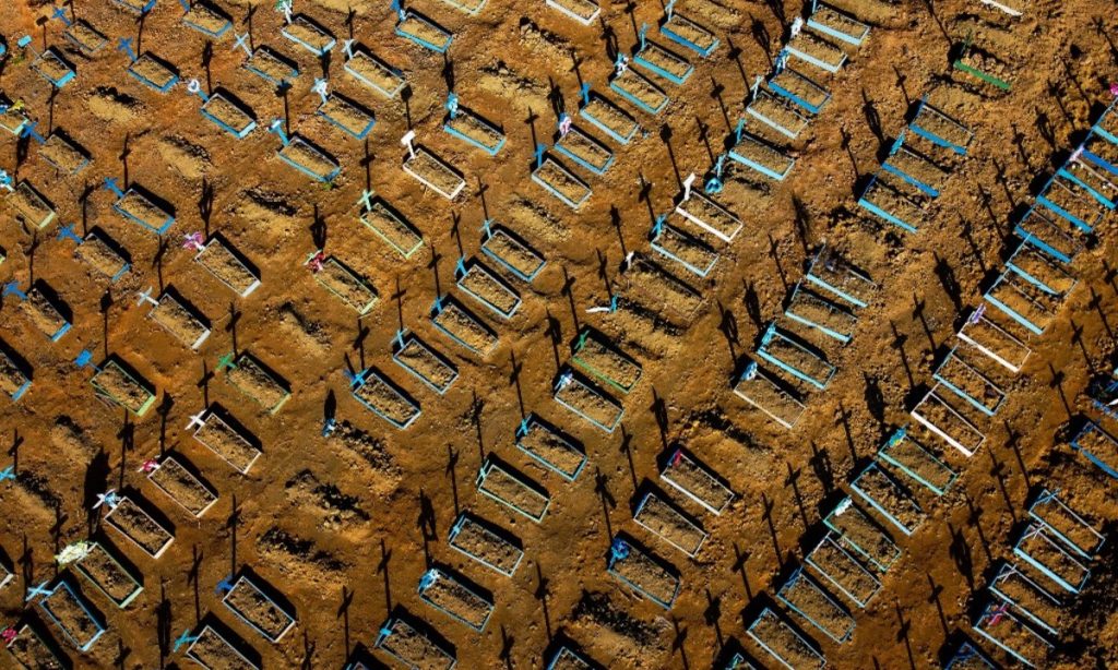 Brasil tem alta de 11% no número de mortes por Covid-19