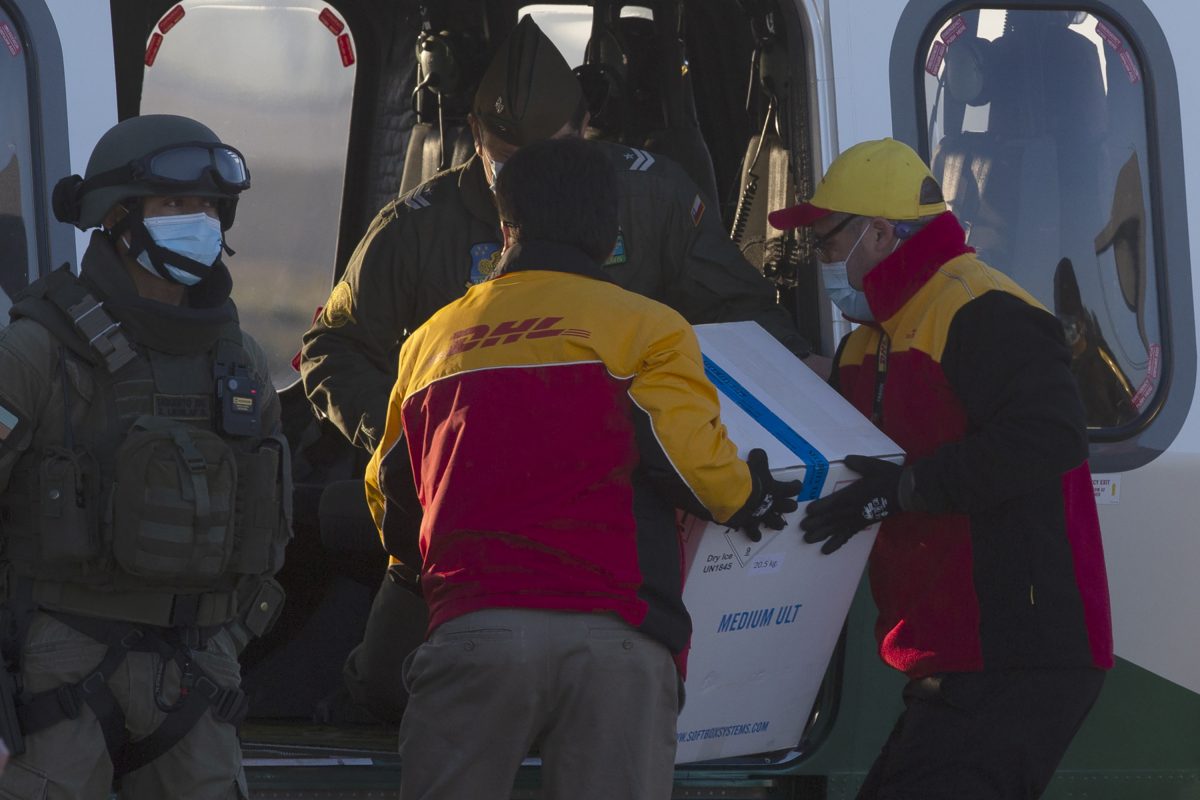 Chile recebe as primeiras vacinas contra o coronavírus