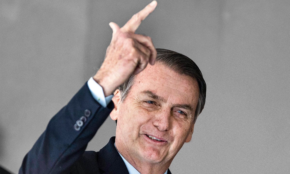 Presidente Jair Bolsonaro. Foto: Sergio Lima/AFP 