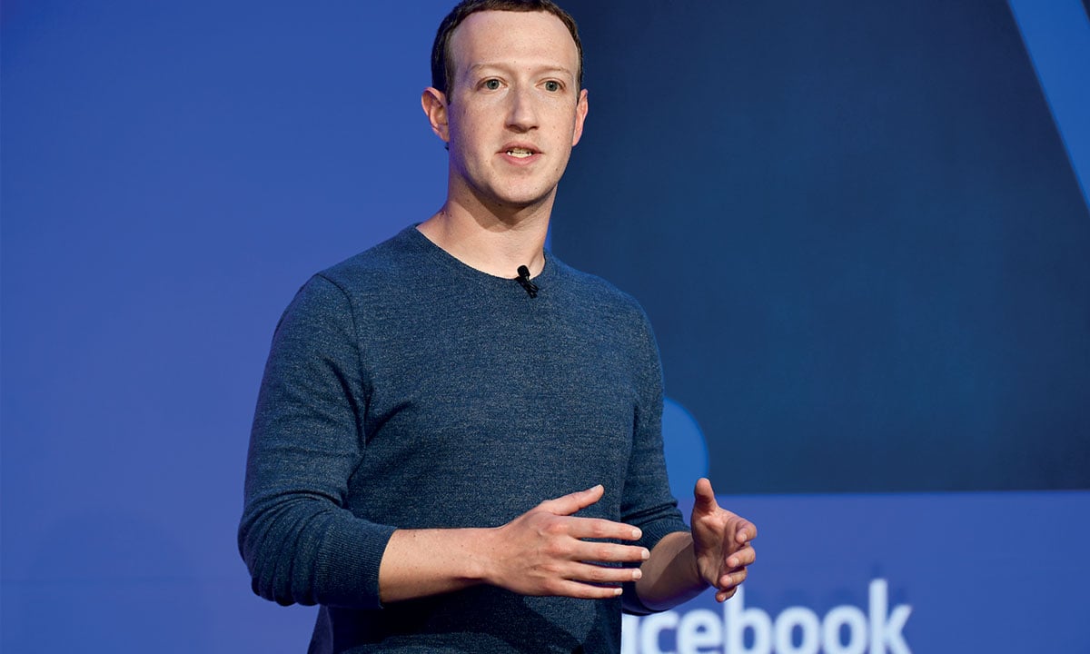 Mark Zuckerberg, CEO do Facebook. Foto: Bertrand Guay/AFP 