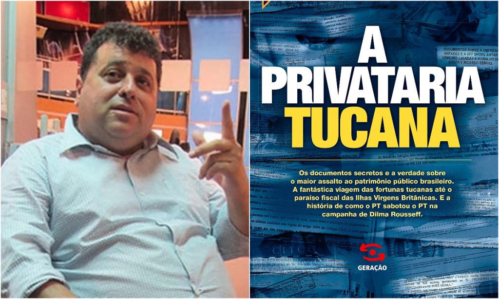 Jornalista autor de ‘A Privataria Tucana’ é condenado a 7 anos de prisão