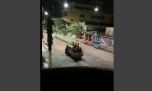 Quadrilha toma as ruas de Cametá, no Pará, em assalto a banco