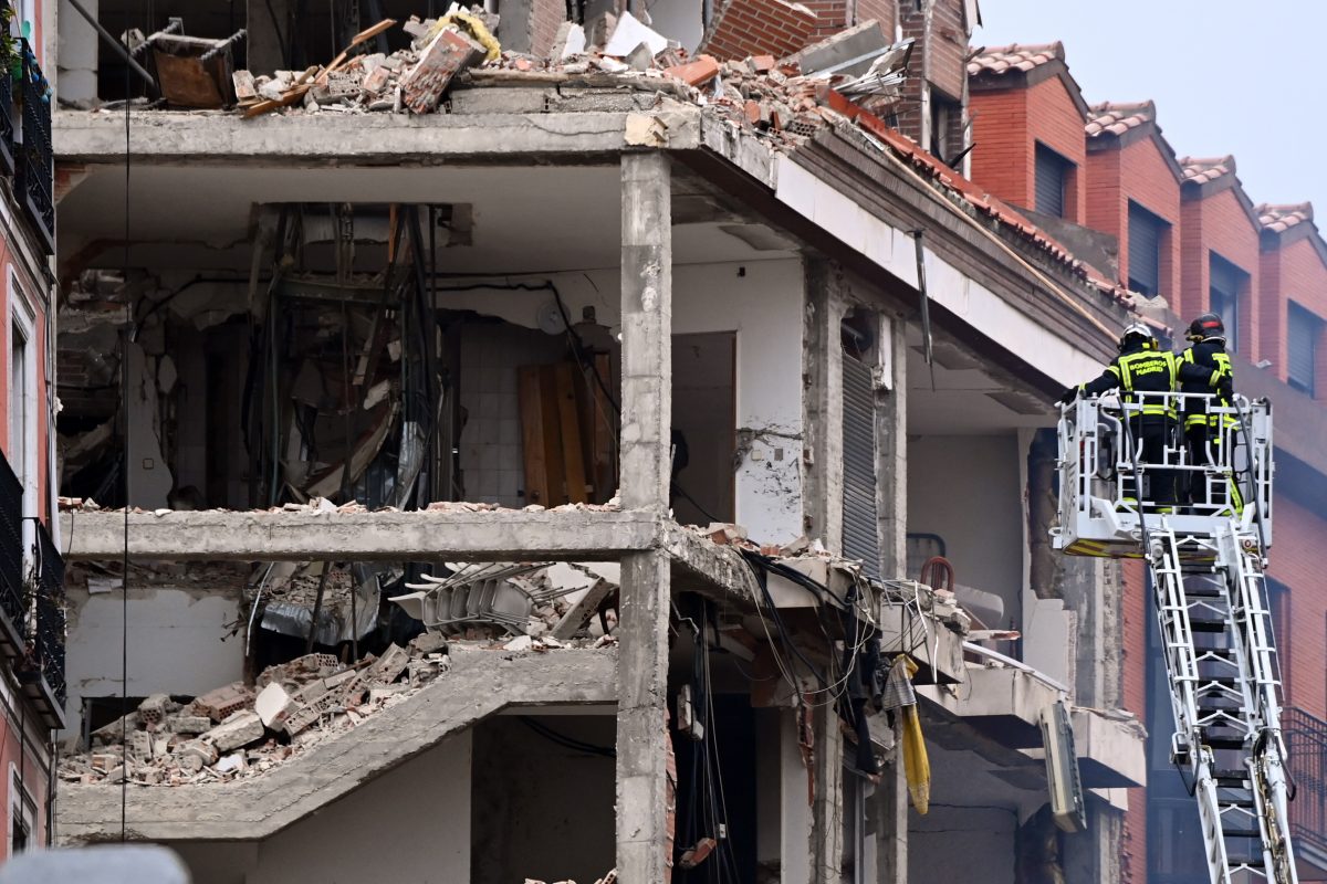 Explosão em prédio no centro de Madri deixa ao menos três mortos