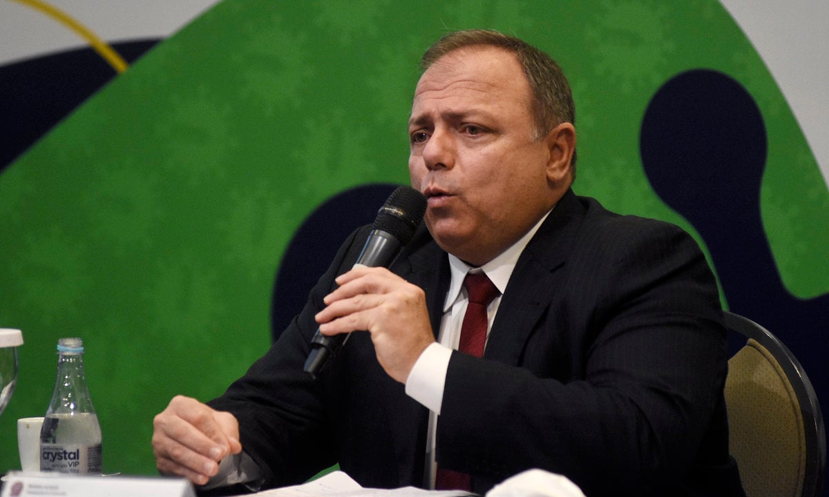 O ministro da Saúde, Eduardo Pazuello. Foto: Tony Winston/MS 