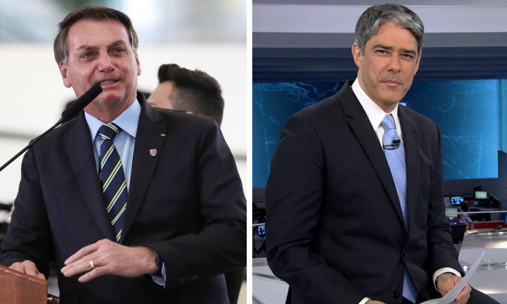 Bolsonaro chama Bonner de ‘sem vergonha’ e ‘canalha’ e ataca Mandetta