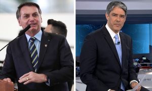 Bolsonaro chama Bonner de 'sem vergonha' e 'canalha' e ataca Mandetta