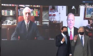 Em evento pró-vacina, ex-presidentes não comentam sobre impeachment de Bolsonaro