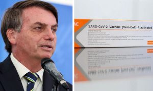 Bolsonaro tenta ironizar a Coronavac: ‘Essa de 50% é uma boa?’