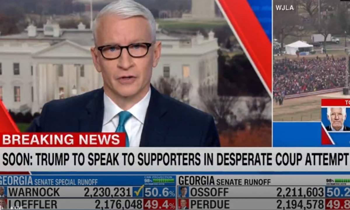 Trump articula ‘tentativa desesperada de golpe’, diz CNN americana