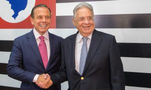 FHC, Temer e Sarney participam de coletiva em SP para promover vacina