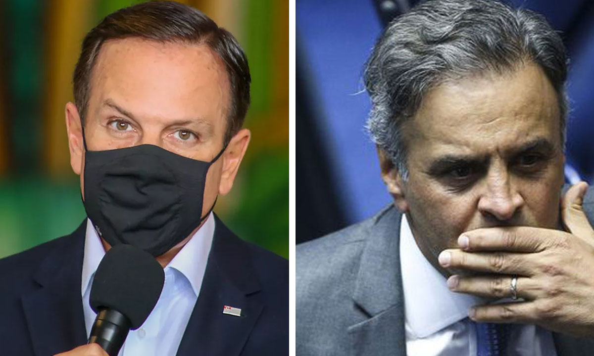 Doria articula afastamento de Aécio do PSDB
