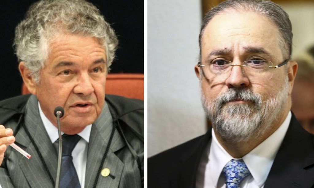 Marco Aurélio encaminha a Aras notícia-crime contra Bolsonaro por gastos com alimentos