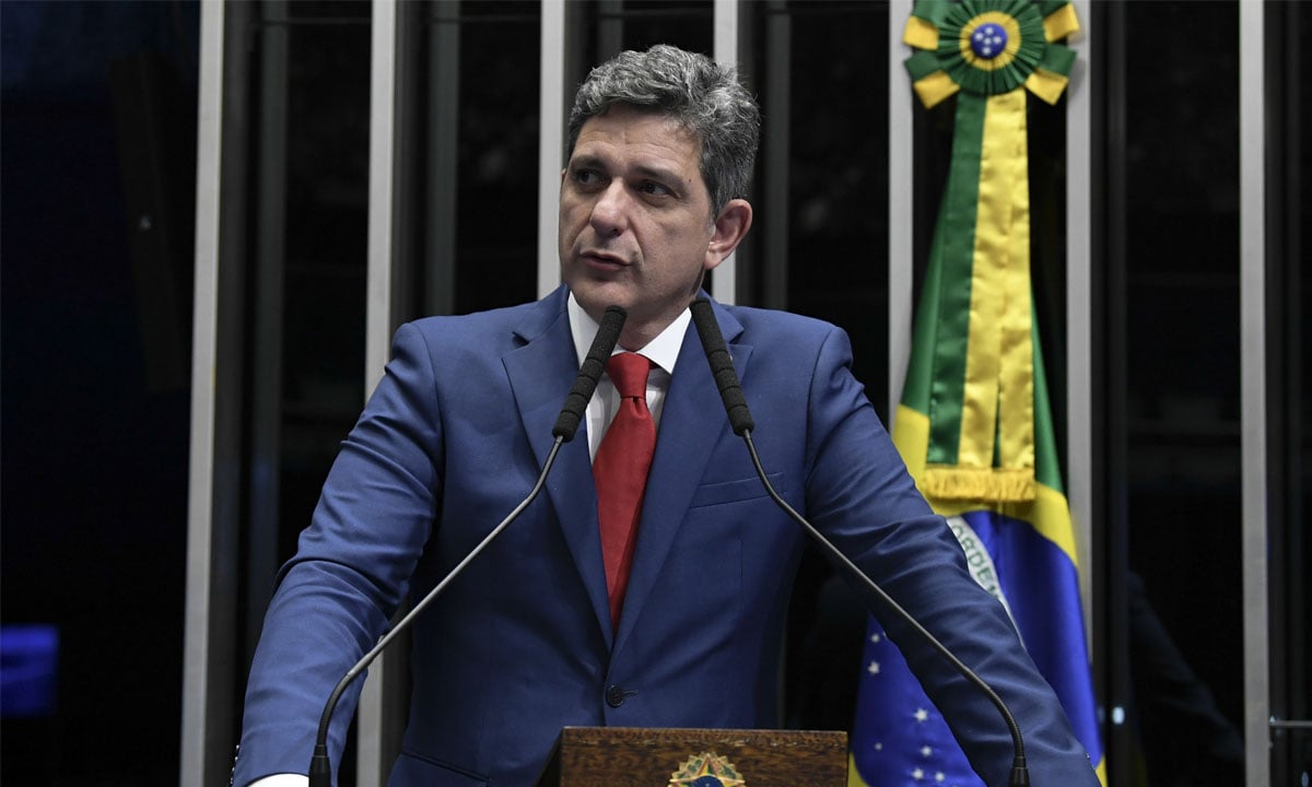 O senador Rogério Carvalho (PT). Foto: Jefferson Rudy/Agência Senado
 