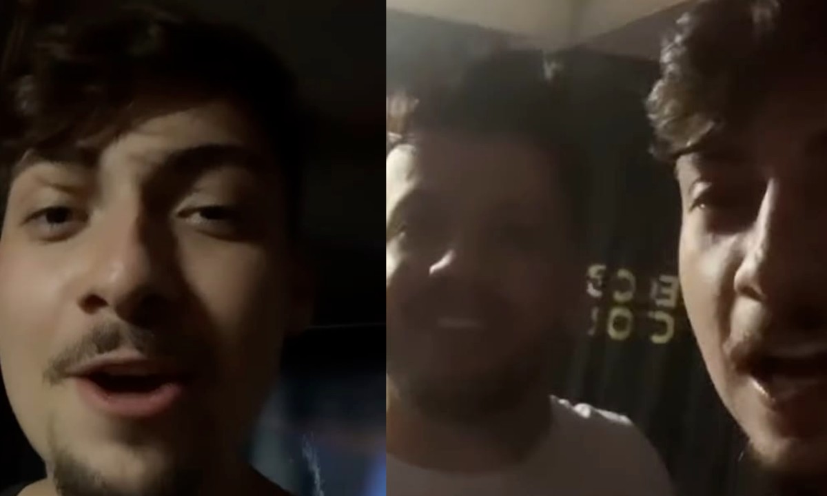 Filho 04 de Bolsonaro vai a show e publica vídeo em aglomeração
