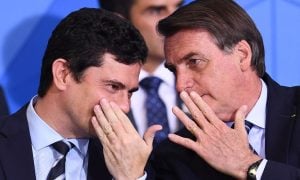 Bolsonaro diz que Moro poderia ser seu vice, mas que amizade do ex-juiz com Doria atrapalhou