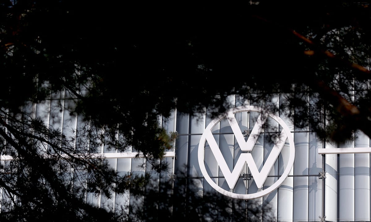 Prédio da Volkswagen em Wolfsburg, na Alemanha. Foto: Ronny Hartmann/AFP 