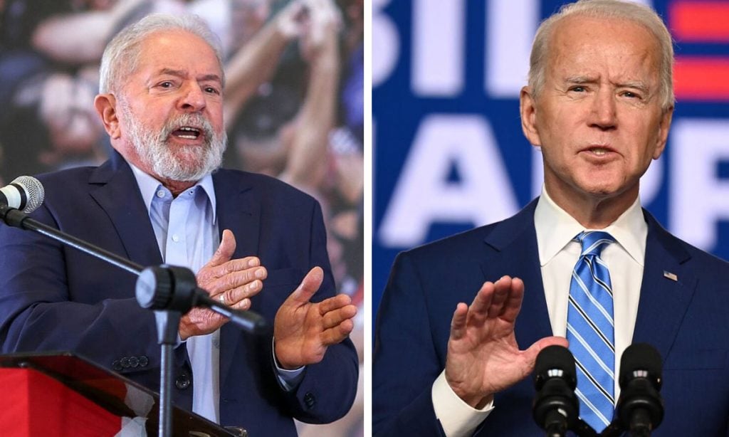 Biden conversa com Lula e elogia força das instituições democráticas brasileiras