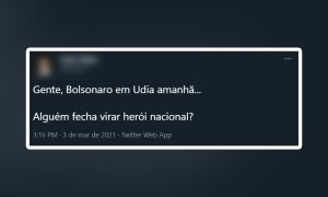 PM prende homem por post em rede social: 'Incitação a crime contra a vida do presidente'