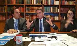 Bolsonaro diz ao STF que ‘só Deus’ pode tirá-lo da Presidência