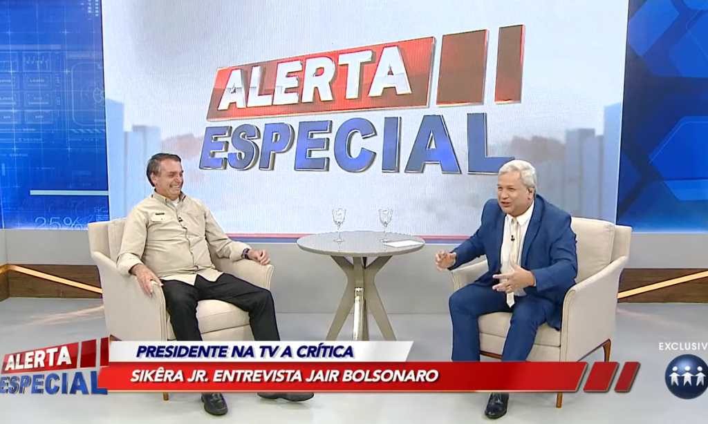 Governo pagou 268 mil reais em cachê a apresentadores bolsonaristas