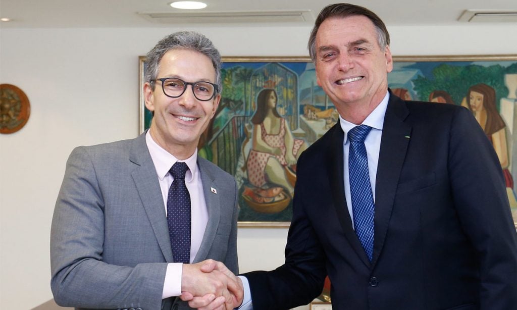 Zema confirma apoio a Bolsonaro no  2º turno contra Lula