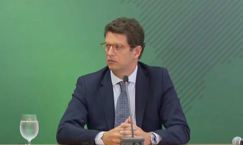 Salles pede recursos 'volumosos e imediatos' de países e empresas para reduzir o desmatamento no Brasil